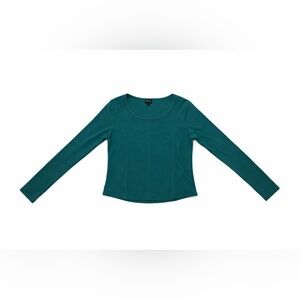 Art Class Green Long Sleeve Fitted Top XXL 14/16